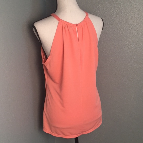 Coral High Neck Top - Picture 2 of 5